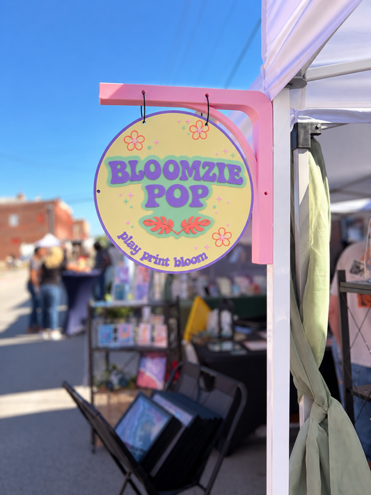 Custom Hanging Vendor Sign