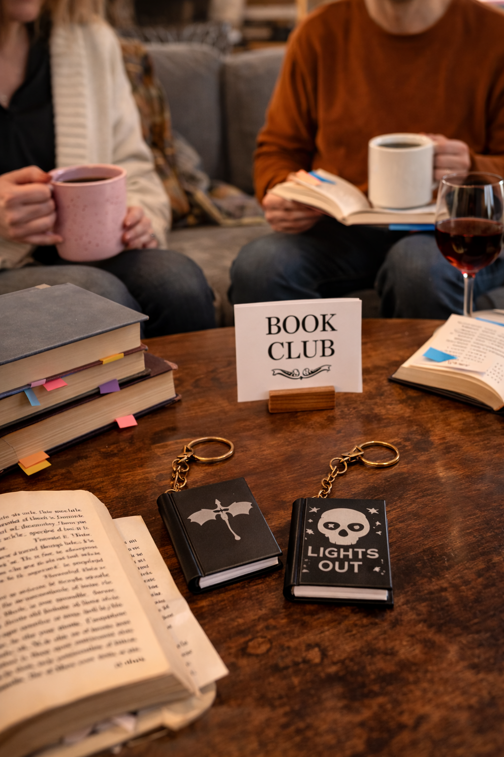 Book NFC Keychain