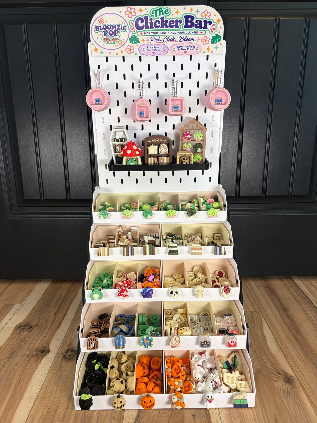 Foldable Tiered Display Organizer