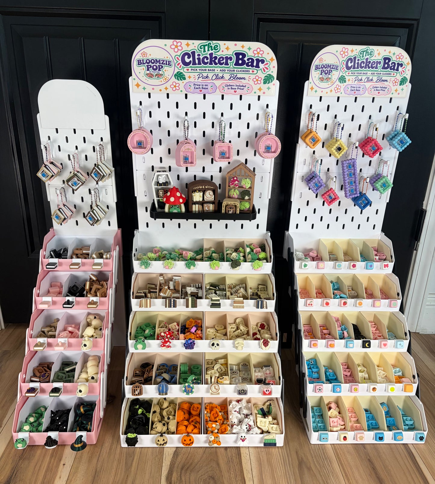 Foldable Tiered Display Organizer