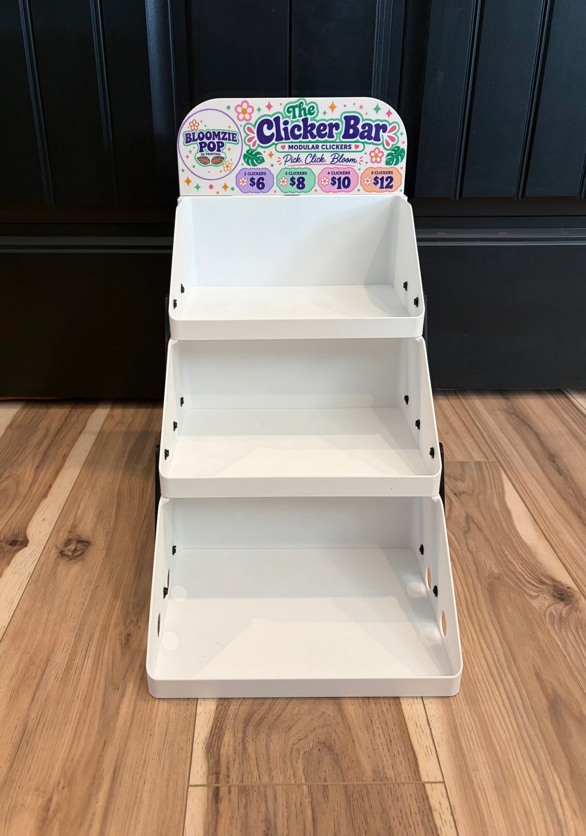 Foldable Deep Tiered Display Organizer
