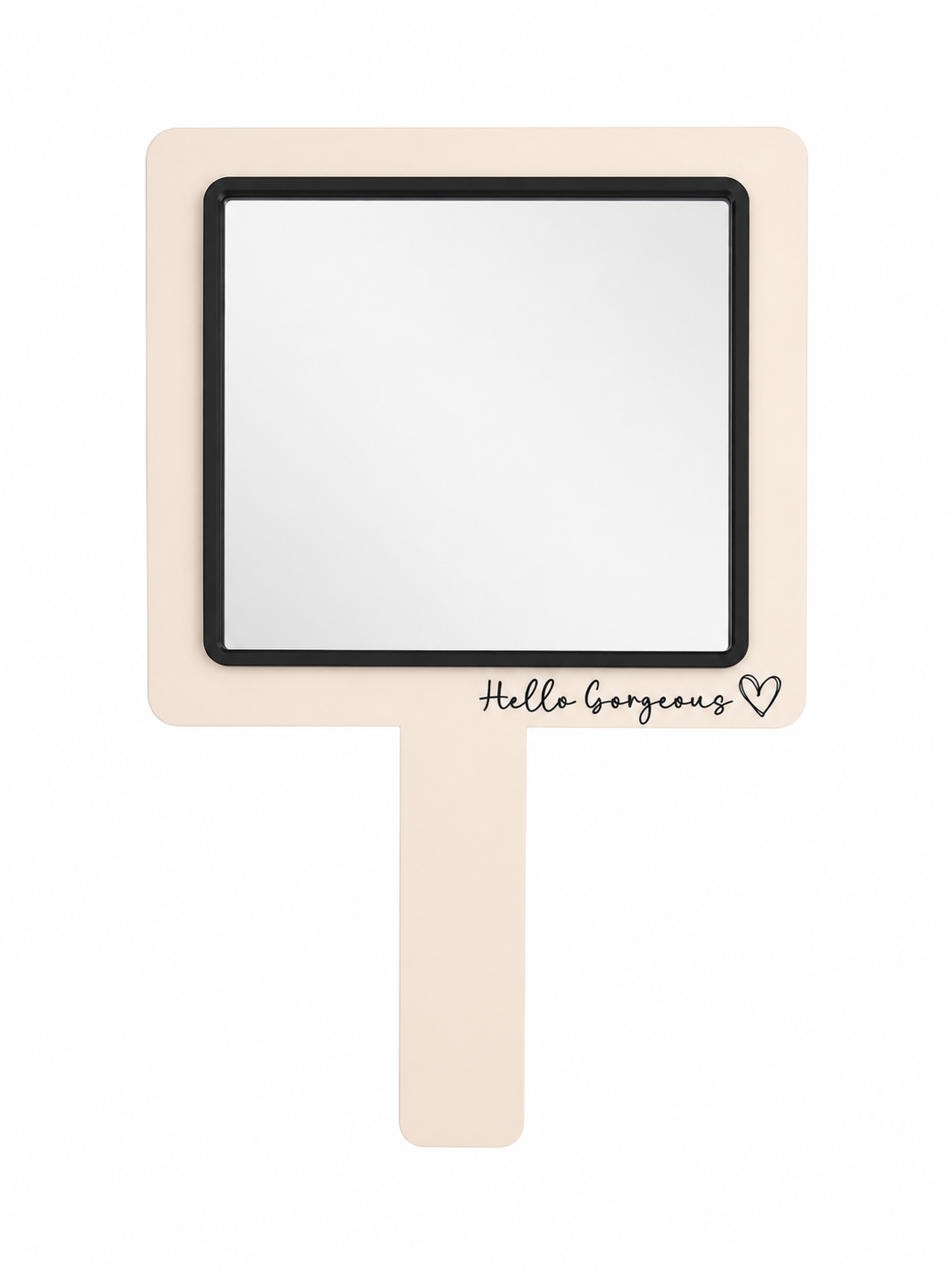 Custom Acrylic Salon Hand Mirror
