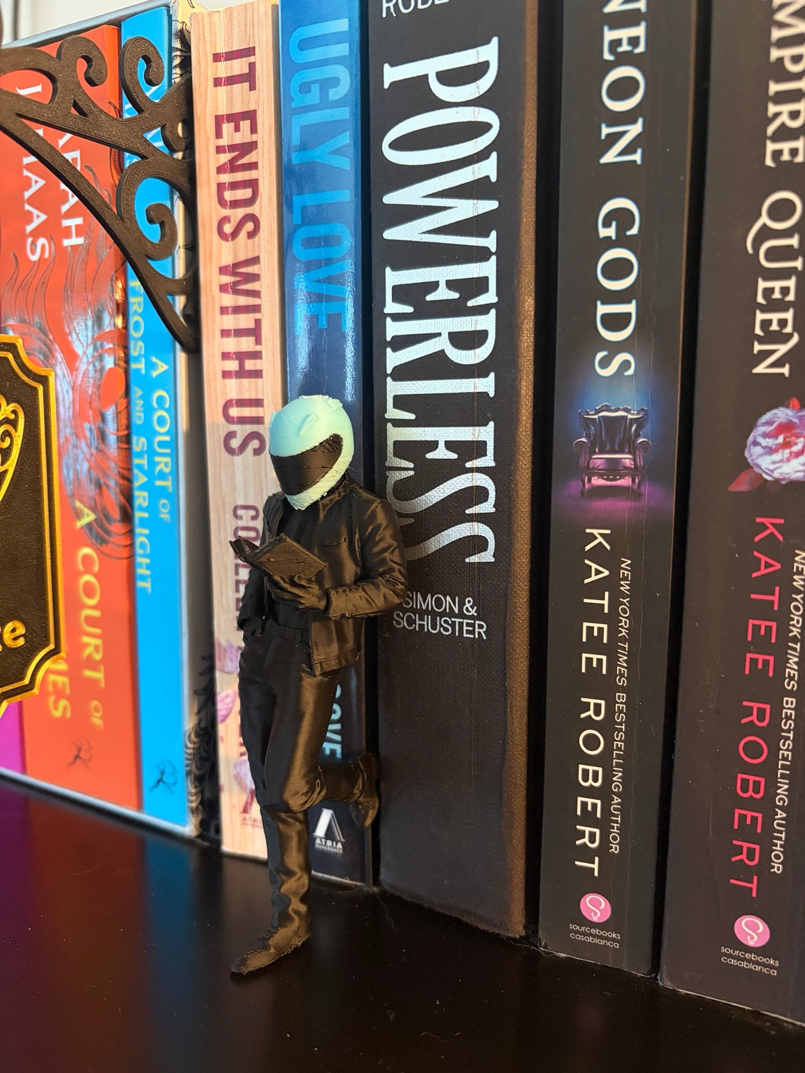 Motorcycle Guy Shelf Decor
