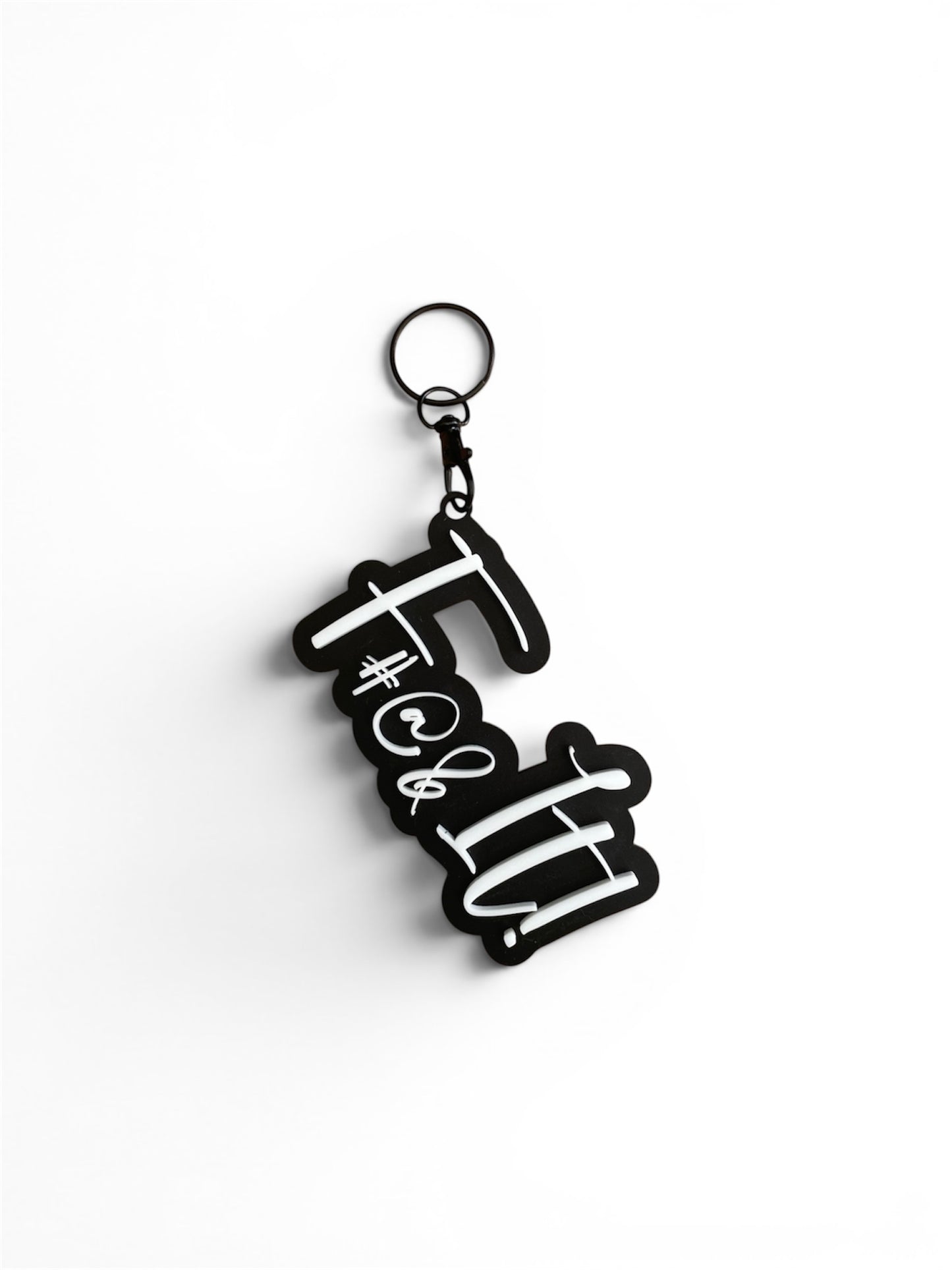 “F It” Acrylic Keychain – Funny Statement Keychain | Edgy Gift Idea
