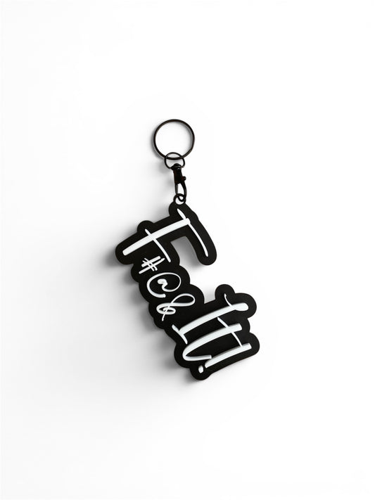 “F It” Acrylic Keychain – Funny Statement Keychain | Edgy Gift Idea
