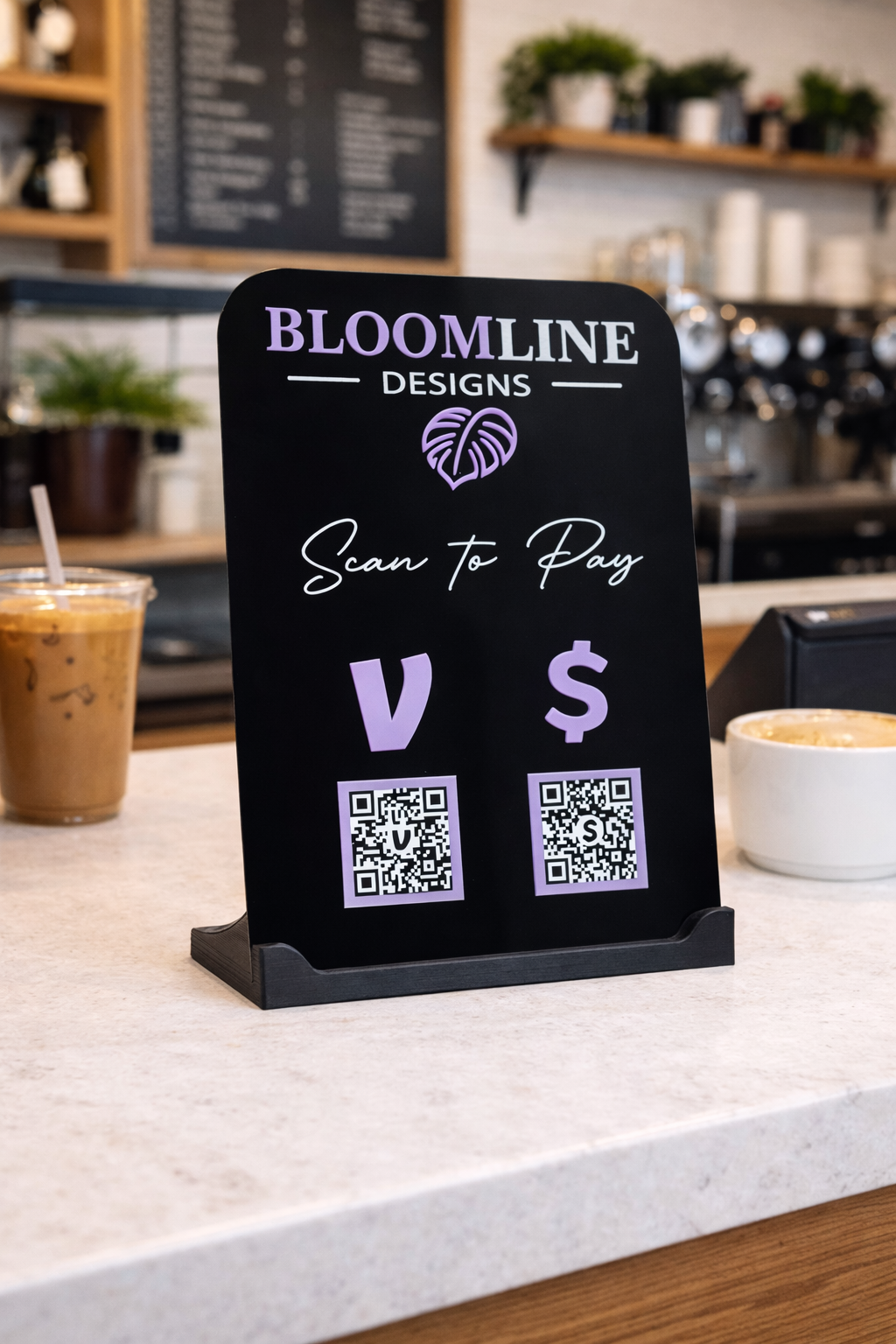 Scan to Pay QR Code Stand