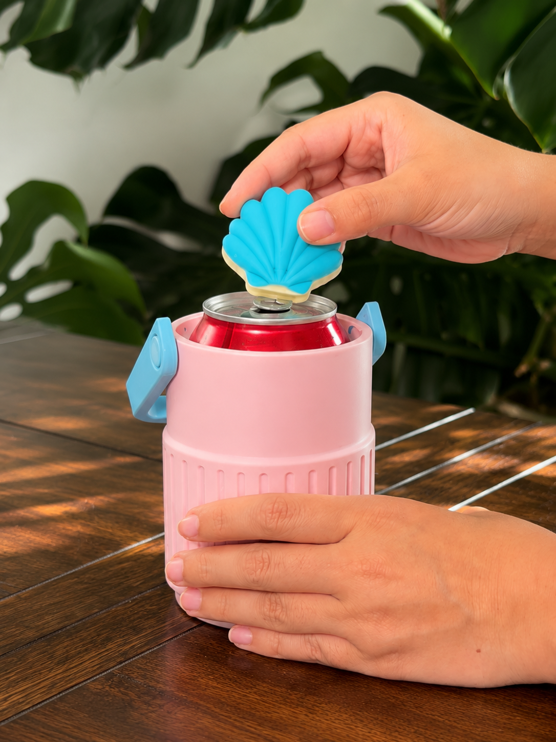 Seashell Can Opener Keychain