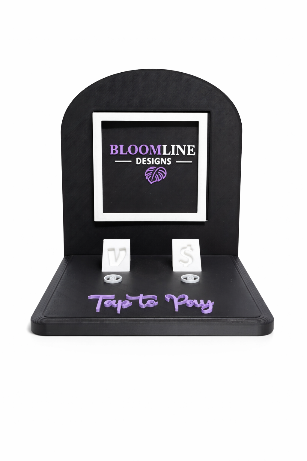 Custom Tap to Pay Stand (3D printed) NFC Payment Display Stand